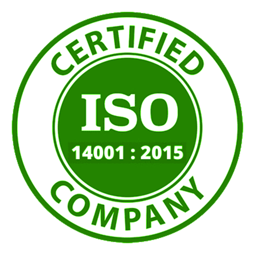 ISO 14001:2015 Certified